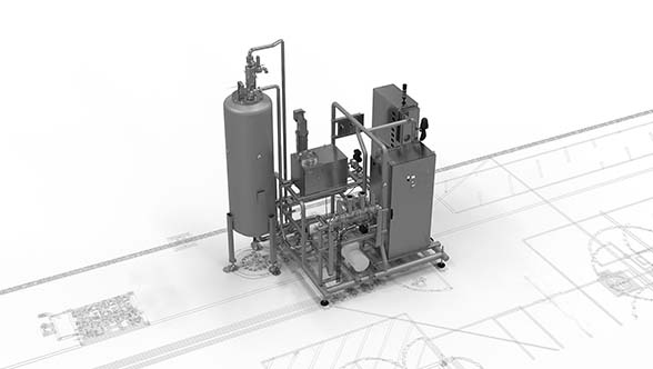 System for ozonisation of water Ozonomic