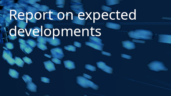 Report on expected developments